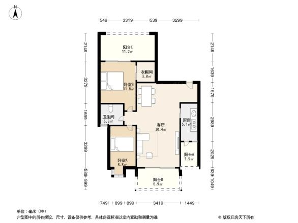 艺锦湾户型图