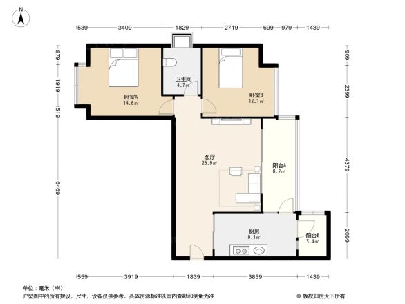 铸信境界户型图