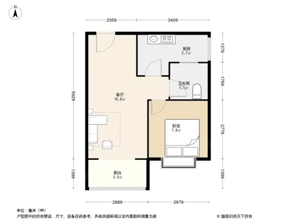 龙锦雅苑户型图