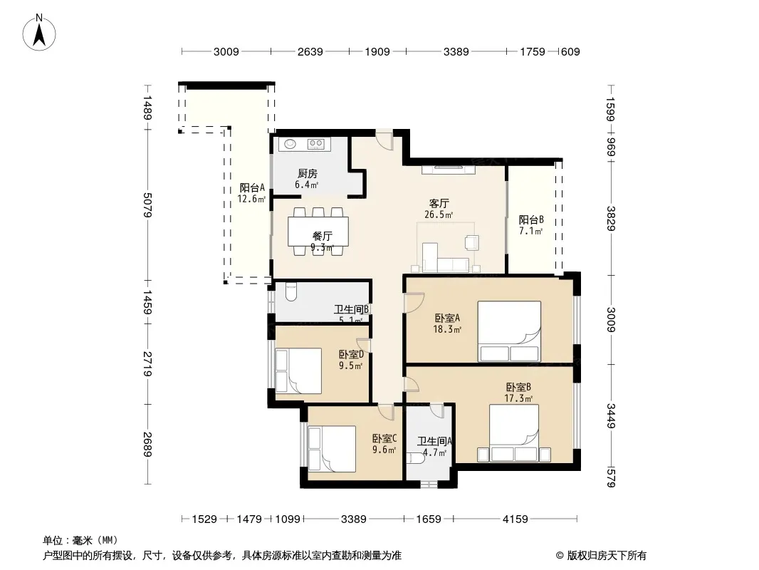 复地金融岛户型图