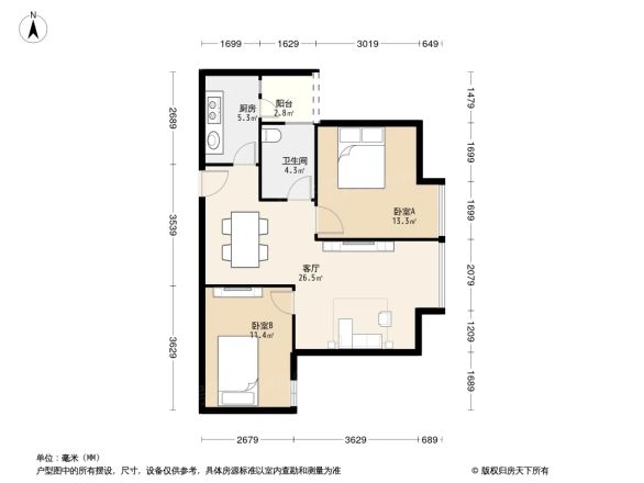 汇融达令港户型图
