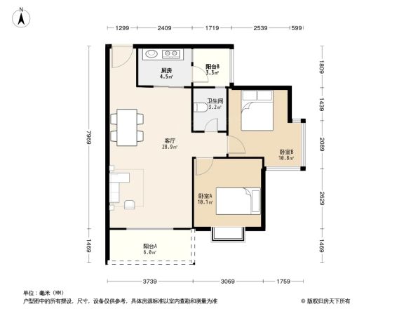 新城府景户型图