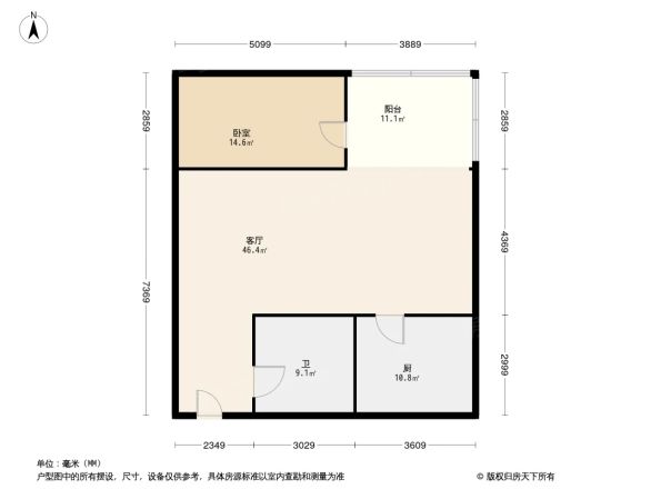 元益花园户型图