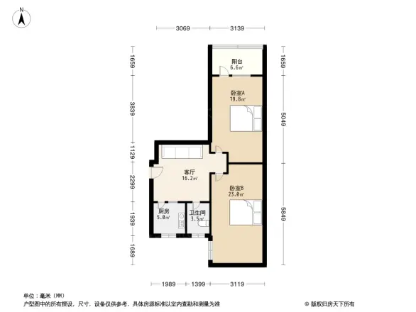 文家东巷17号院户型图