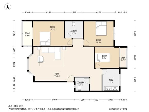 广益小区户型图