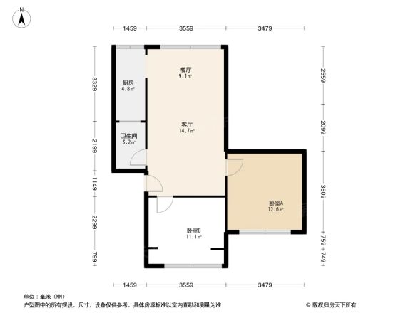 清邻街3号户型图