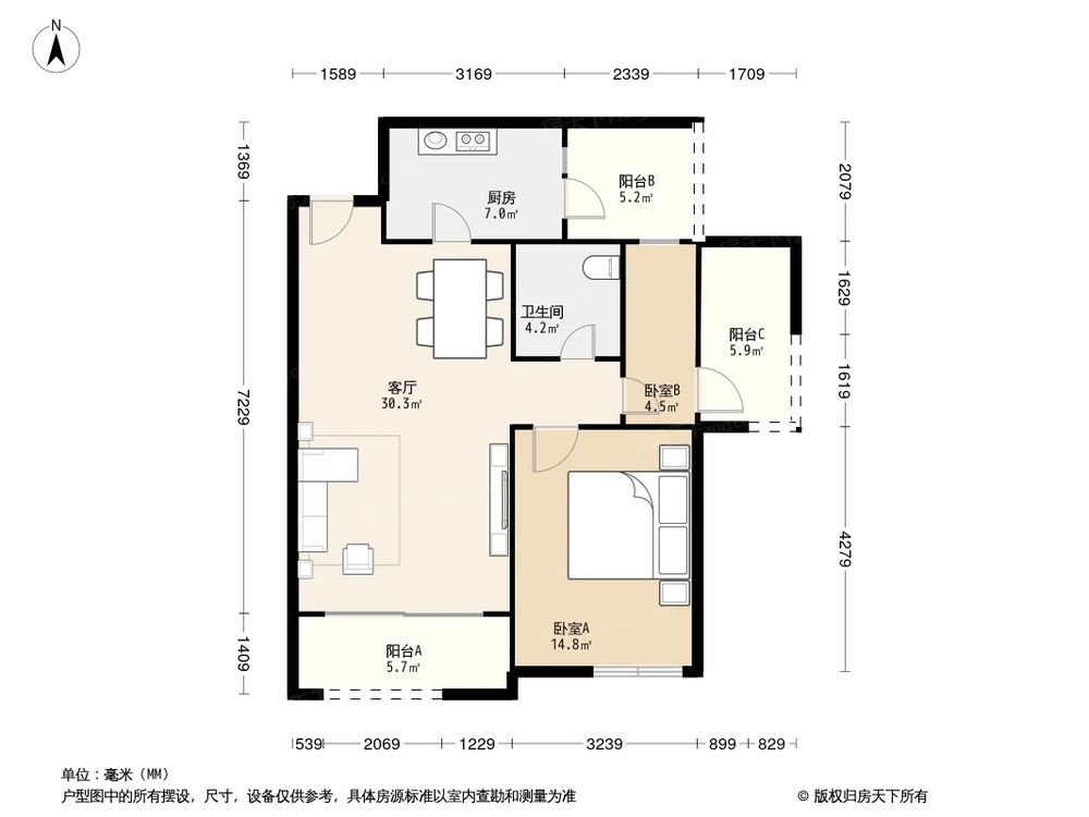 相似户型图