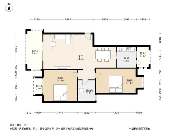 艺锦湾户型图