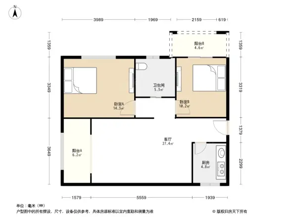 置信逸都天乐苑户型图