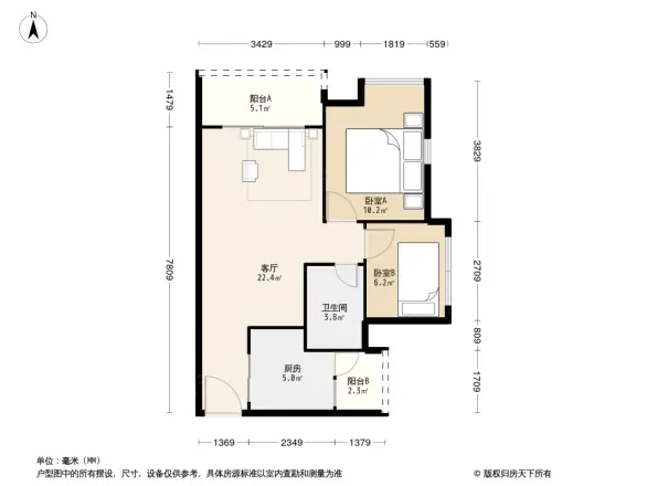 中国铁建国际花园户型图