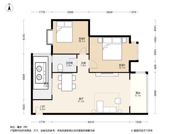 浅水半岛户型图