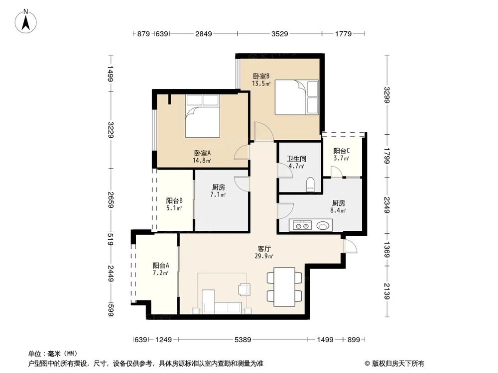 相似户型图