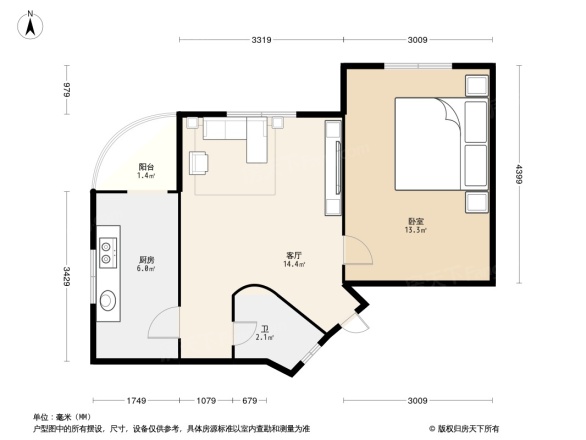 贝森兴园户型图