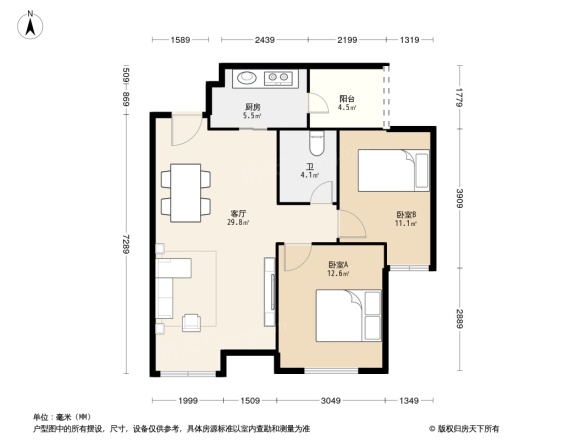 华润二十四城二期户型图