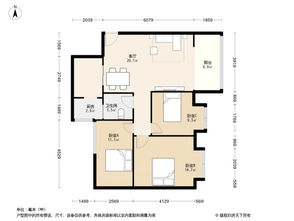 鑫东祥瑞户型图