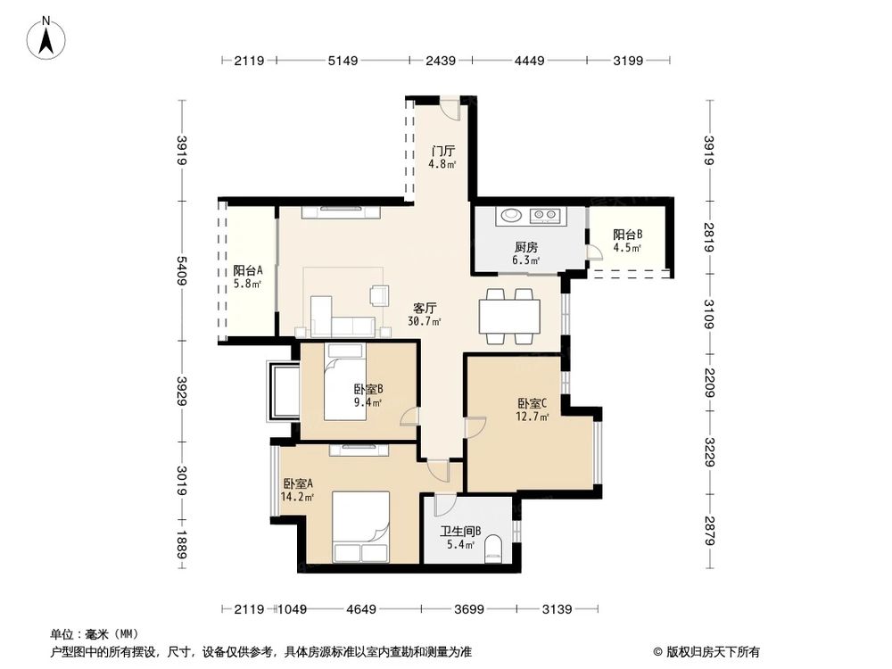 相似户型图