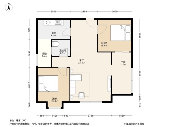 艺家CLASS户型图