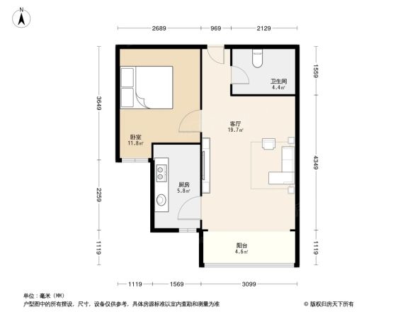 唯特郡户型图
