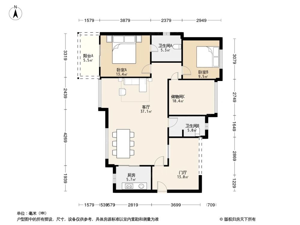 相似户型图