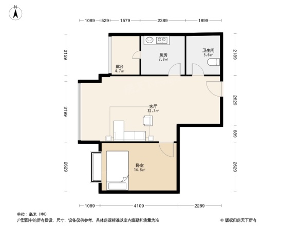 金林大城小室户型图