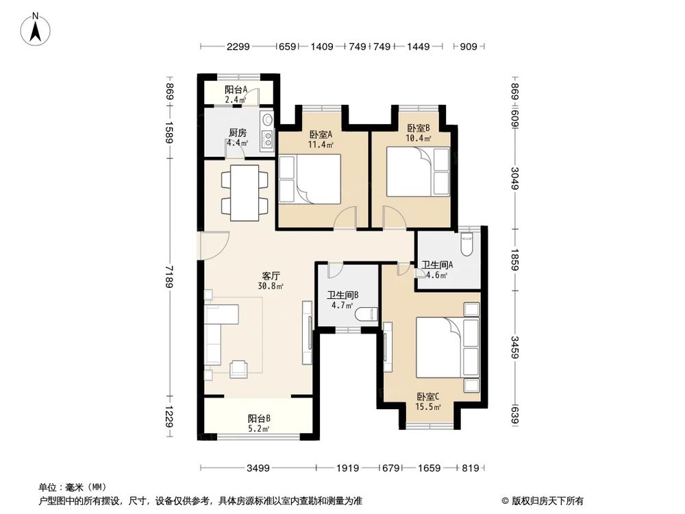 相似户型图