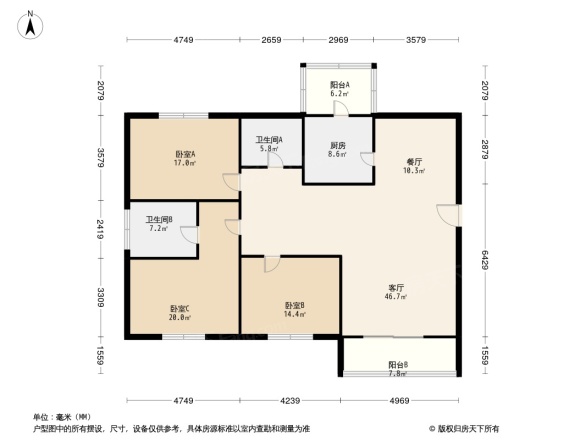 丰泰东海山庄户型图