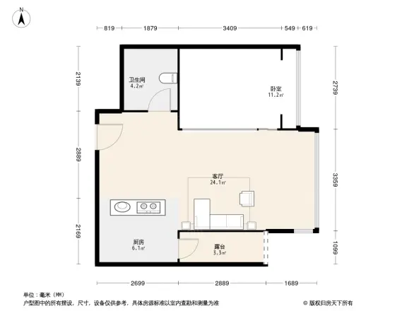金林大城小室户型图