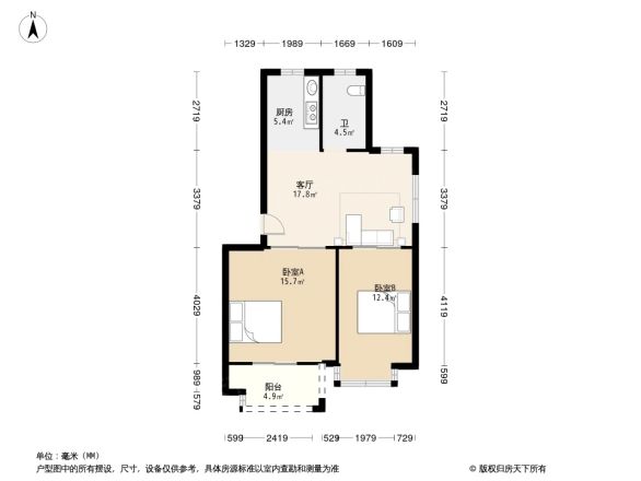 云龙嘉苑户型图