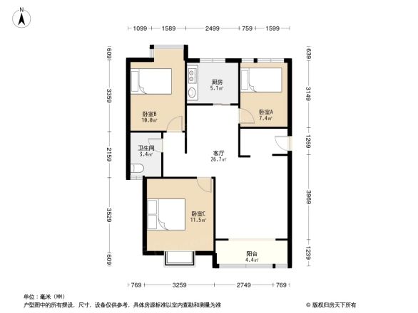 地博随园户型图