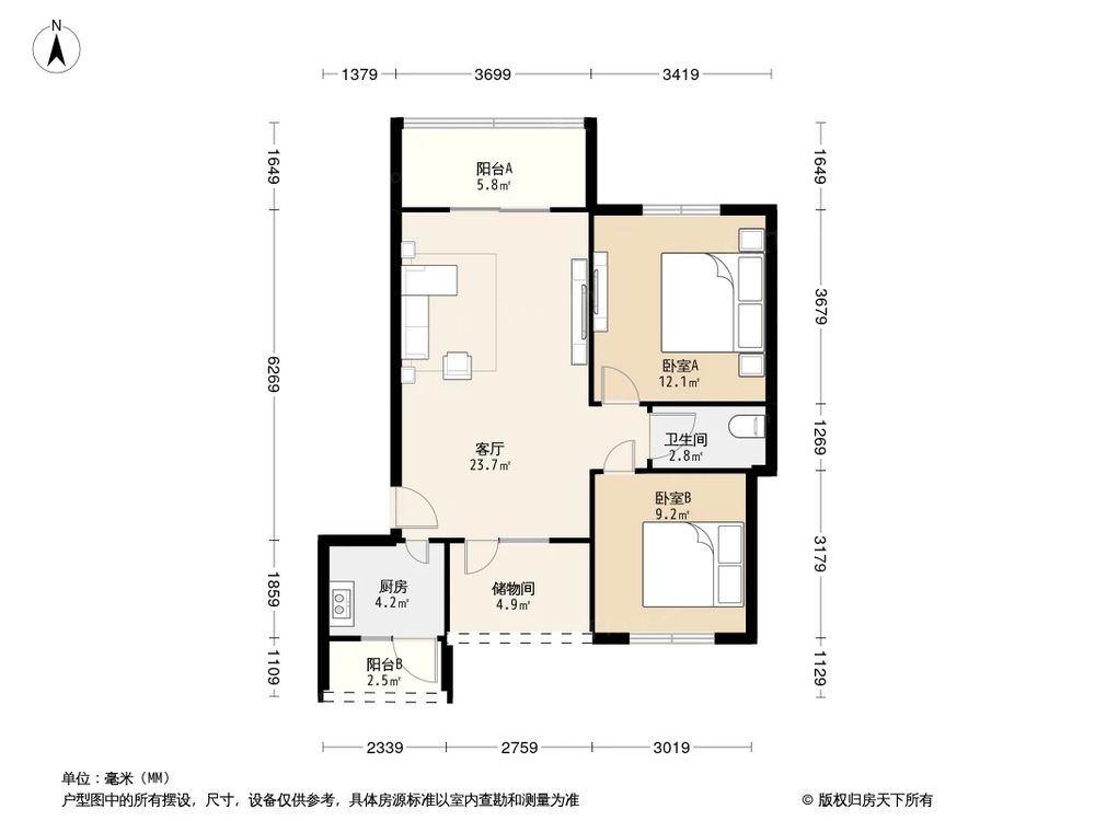 相似户型图