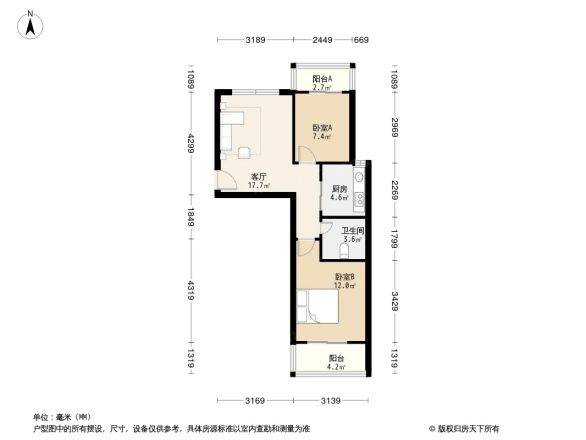 东安景苑户型图