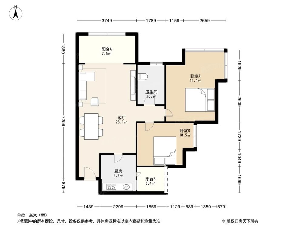 相似户型图