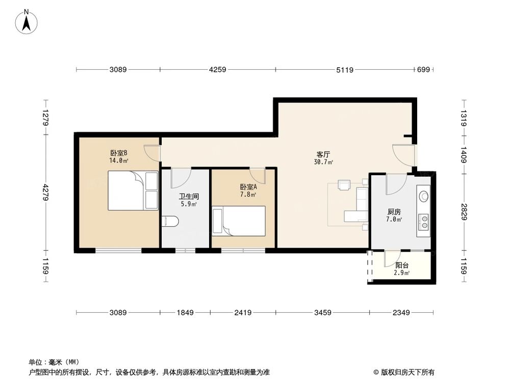 相似户型图