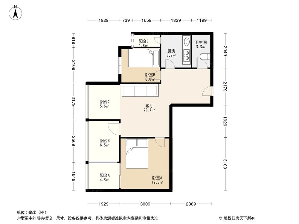 相似户型图