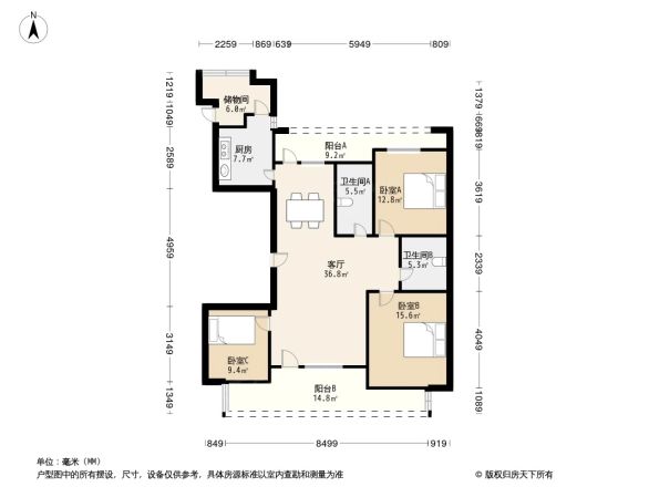 钱王文化广场户型图
