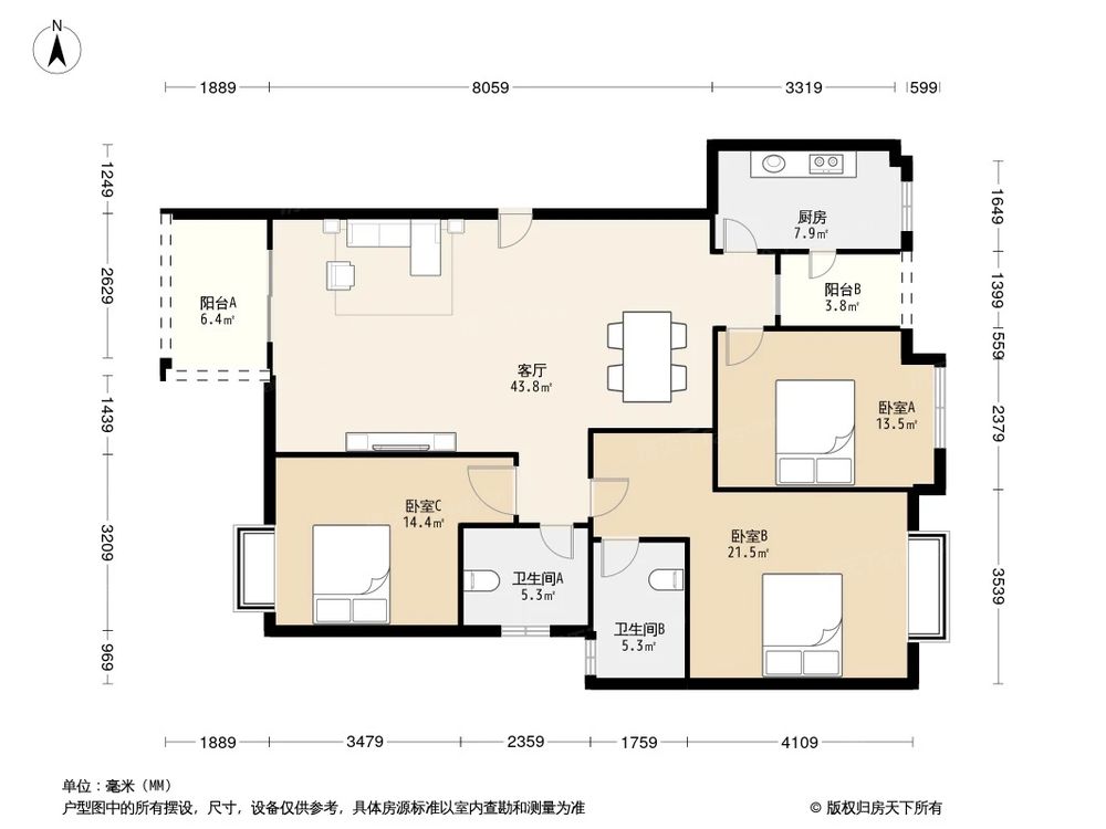 相似户型图