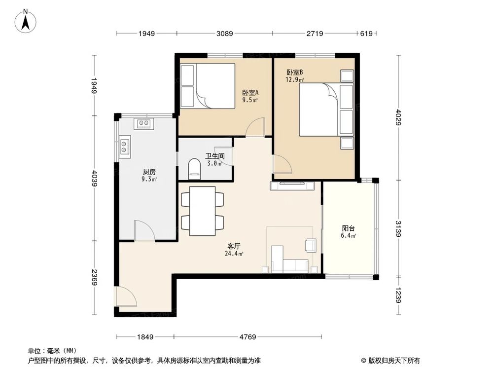 相似户型图