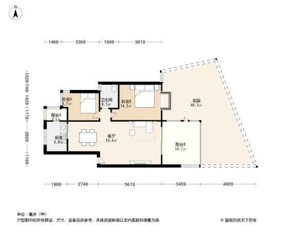 中海名城户型图