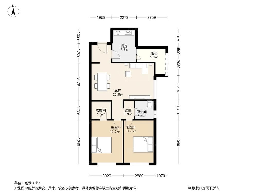 相似户型图