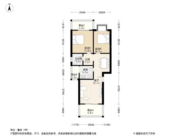 德坤恬园户型图