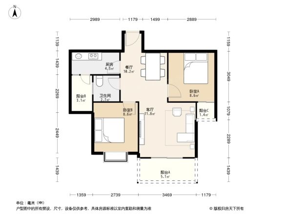 润禾花园户型图