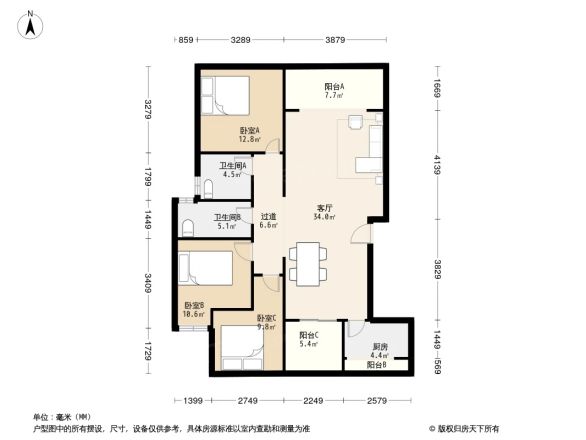 鑫东祥瑞户型图