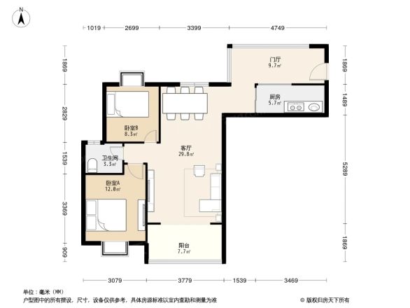 润禾花园户型图
