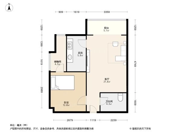 唯特郡户型图