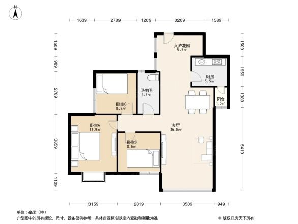 比华利国际城三期户型图