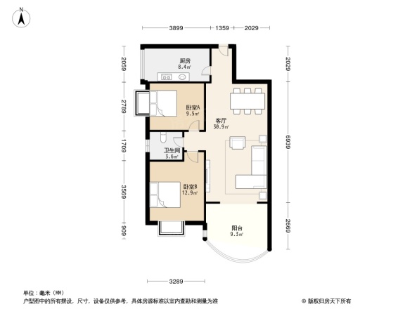 大邦第1城户型图