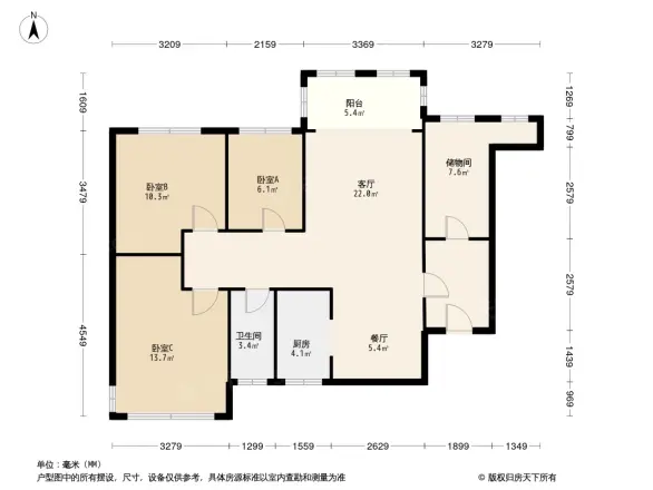 通用时代国际社区户型图