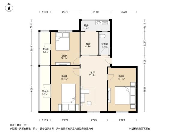 上翔街28号院户型图