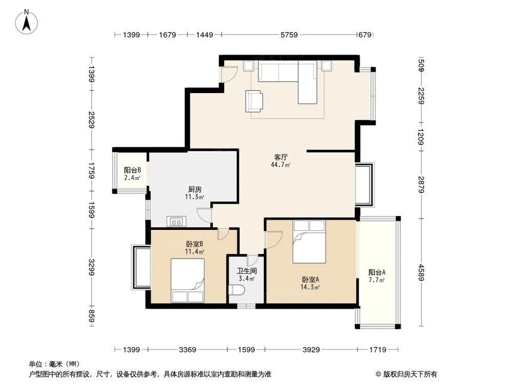 相似户型图