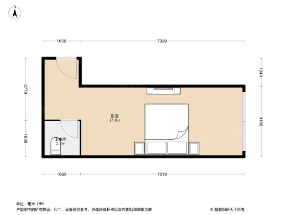 天盛壹中心户型图